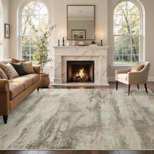 4x6 Ft Abstract Washable Area Rugs - Image 3