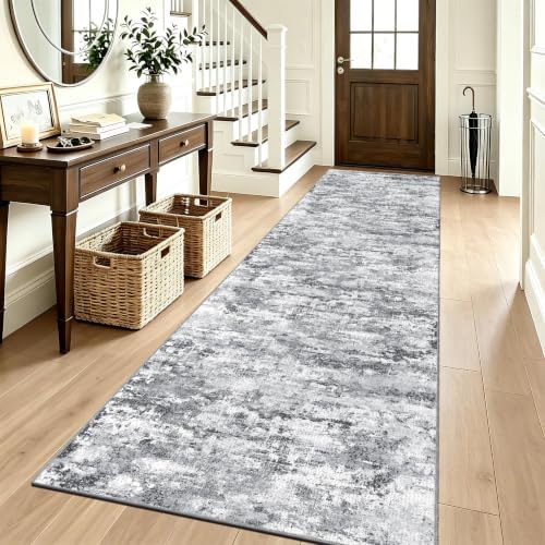 3x8 ft Wide Rug Runners for Hallways Non Slip, Kitchen Runner Rug by TTelephant
