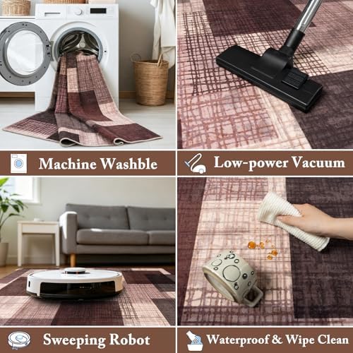 Washable 3x5 Entryway Rug, Throw Rugs - Image 6