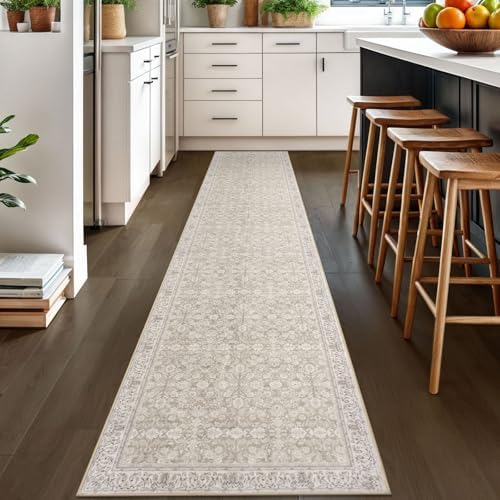 SIILOOM 2x10 Washable Runner Rug Non Slip Soft Area Rug - Image 5