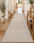 Color&Geometry Runner Rug 36"x120"Non Slip Rubber Backing Hallway Rug by COLORG