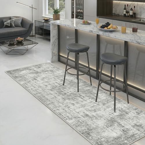 2x6 Abstract Kitchen Runner Rug Washable Non-Slip Bedroom Rugs - Image 6