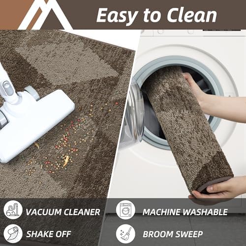 COSY HOMEER Entryway Rugs Doormat 24"x36", Non-Slip Absorbent Door Mat - Image 6