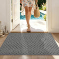 BEQHAUSE Dirt Trapper Door Mat Non-Slip Entryway Rugs by BEQHAUSE