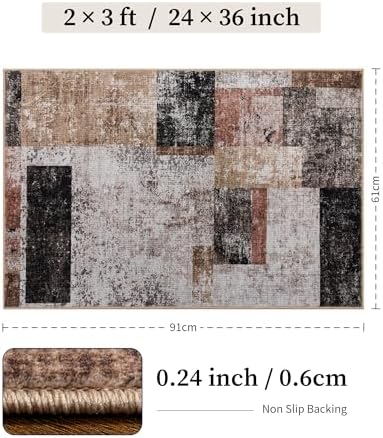 YIHOUSE Washable 2x3 Kitchen Rugs - Image 2