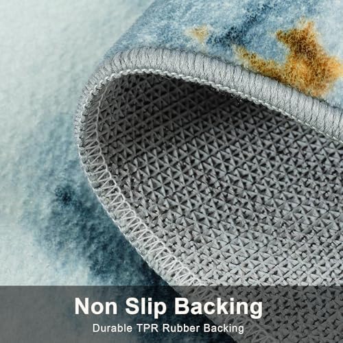 9x12 Washable Non-Slip Area Rug - Image 7
