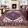 SERISSA 6x9 Washable Non Slip Boho Area Rug by SERISSAHomeDecorCollection