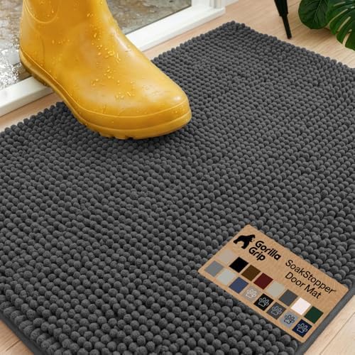GORILLA GRIP SoakSTOPPER Indoor Door Mat by GorillaGrip