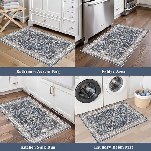 2x3 Non-Slip Washable Kitchen Rug - Image 3
