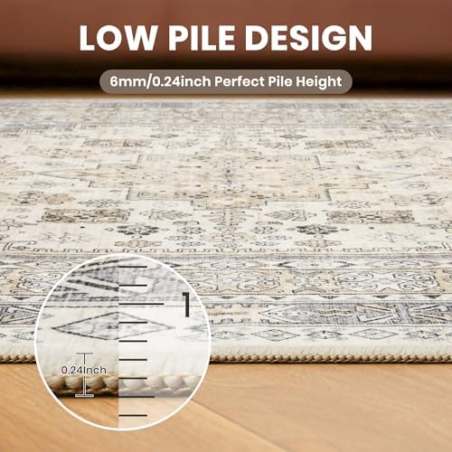 zesthome 9ft Round Rug, Large Circle Rug - Image 7