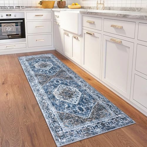 KOZYFLY Runners for Hallways 2x6 Ft Washable Kitchen Runner Rug Boho Runner Rug - Image 3