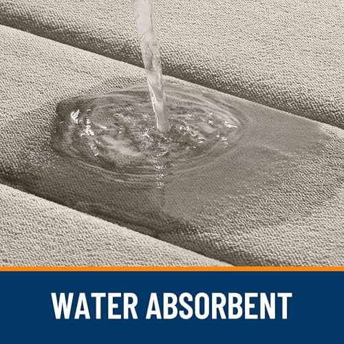OLANLY Memory Foam Large Bath Mat 70x46, Super Soft Absorbent Bathroom Rugs - Image 4