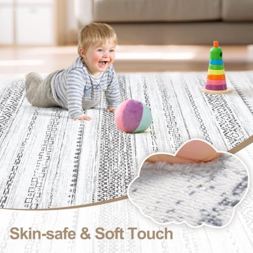 kakania Washable 10x14 Area Rug - Image 5