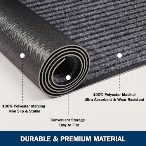 LeapYouth Extra Large Commercial Floor Mat, Absorbent Dirt Trapper - Image 4