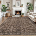 SIILOOM 9x12 Washable Area Rug, Non Slip Large Rug by SiiloomRug