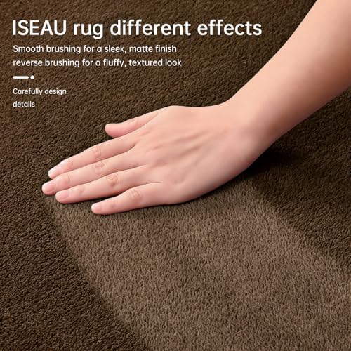 ISEAU 4x6 Soft Area Rug for Bedroom, Washable and Non-Slip - Image 3