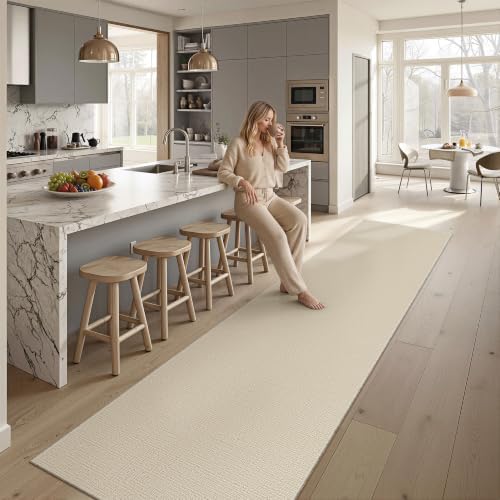 2x10 Runner Rug Non Slip, High-Low Pile Runners - Image 5