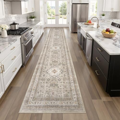 cotiled 2x6 Hallway Runner Rug for Entryway, Non-Slip Vintage - Image 6