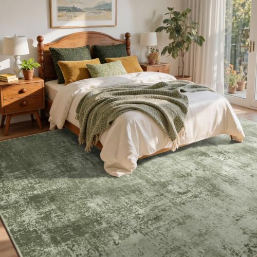 6x9 Ft Abstract Washable Area Rugs - Image 4
