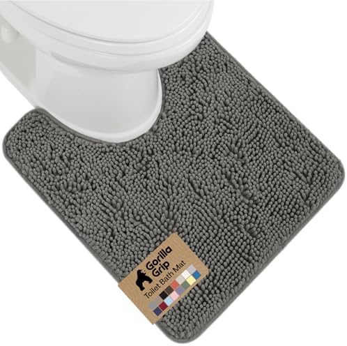GORILLA GRIP Chenille Bath Rug Mat by GorillaGrip