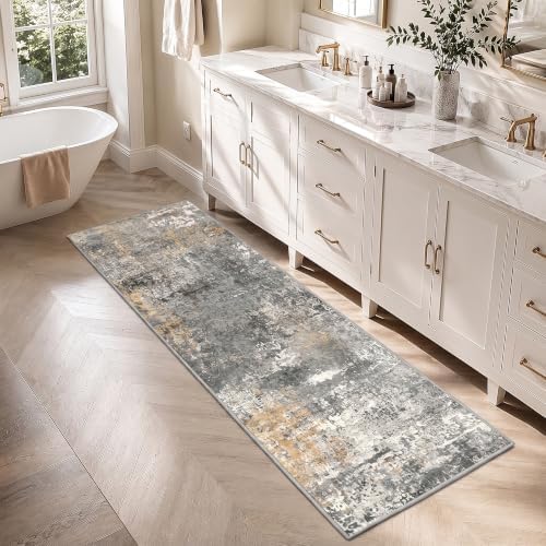 Hallway Washable Runner Rug 2x6 Soft Non Slip Carpet Runner - Image 3