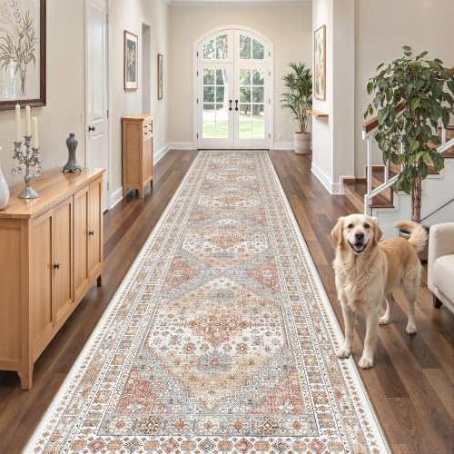 zesthome 3x14 Runner Rug Non Slip, Washable Hallway Runner Rug - Image 4