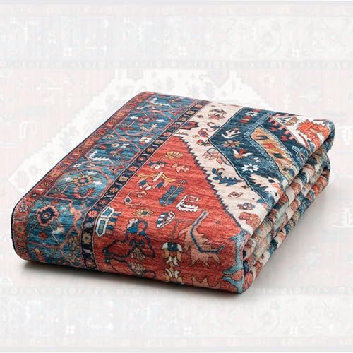 SERISSA 9x12 Washable Non Slip Boho Area Rug - Image 6