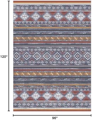 RUGSURE Washable Area Rugs 8' x 10' - Image 2