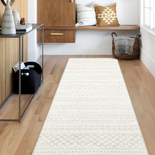 Runner Rug 2x5 Boho Geometric Area Rugs: Small Washable Kitchen Rug, Soft Non by AOYAOMI