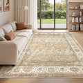 befbee Washable 5x7 Area Rug Non Slip Stain Resistant Rug by Befbee