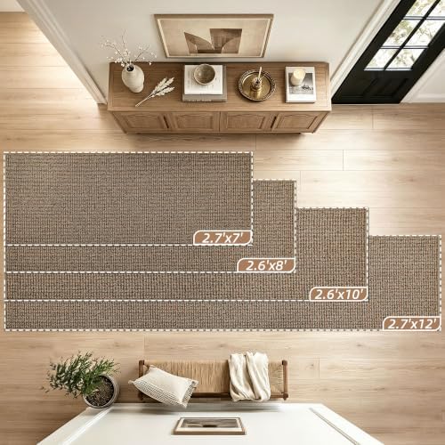 BEQHAUSE Hallway Runner Rugs 2.6x8, Hallway Rug Non-Slip Washable - Image 2