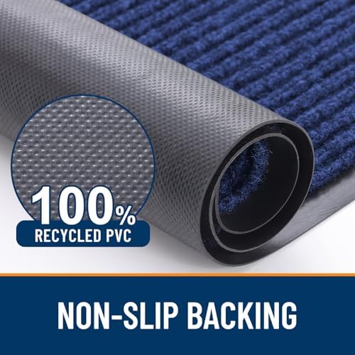 OLANLY 2-Pack Front Door Mats 71x23, Waterproof Heavy-Duty Doormats - Image 3