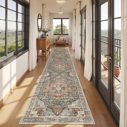 Runner Rug 2x10, Washable Rugs for Entryway Rug - Image 2