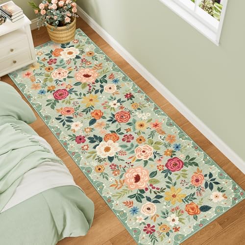 DUKINO 2x6 Runner Rug for Hallway, Washable Kitchen Rugs Non Slip - Image 3