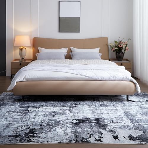Rugcomf Large Living Room Rug 9x12 Washable Abstract - Image 3