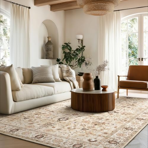 Machine Washable Rugs for Living Room: 5x7 Area Rugs for Bedroom - Image 3