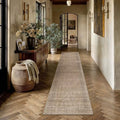 HUGEAR Brown 2x10 Neutral Runner Rugs by HUGEAR
