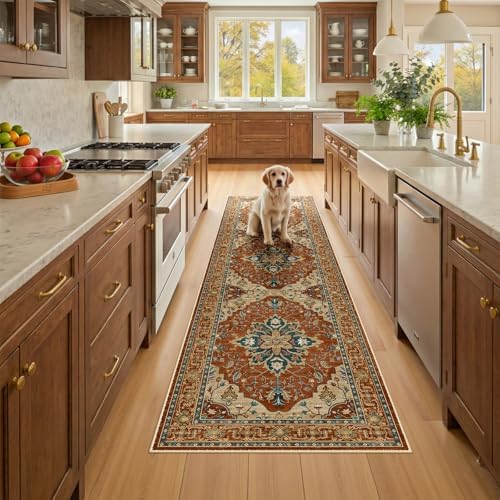 RELEANY Washable Area Rug, Runner 2'x8' by RELEANY