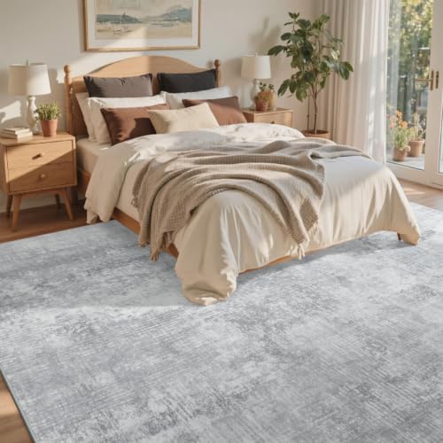 8x10 Ft Abstract Washable Area Rugs - Image 4