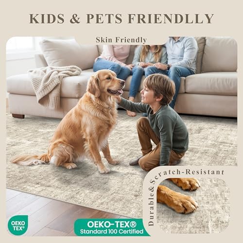 3x6 Washable Wide Runner Rug – Non-Slip Floor Carpet Runner - Image 5