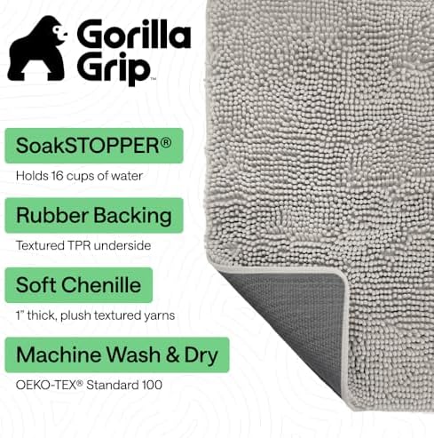 GORILLA GRIP SoakSTOPPER Indoor Door Mat - Image 3
