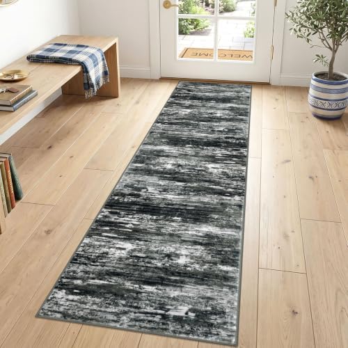 KOZYFLY Modern Runner Rug, 2x7 Washable Runners by KOZYFLY