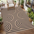Tangsoo Easy Jute 3x5 Outdoor Patio Rug, Washable Non-Slip Indoor Door Mat by Tangsoo