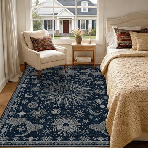Vacuum-Friendly, 6x9 Washable Area Rug - Image 3