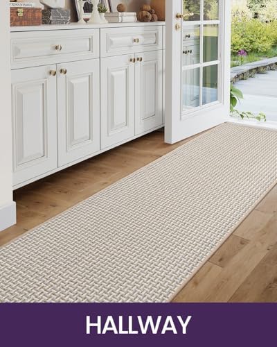 DEXI Thin Hallway Runner Rug 2x6, Non Slip Entryway Rugs - Image 4