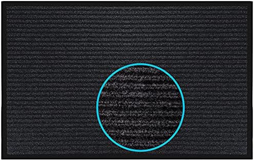 LuxUrux Durable Rubber Door Mat by LuxUrux