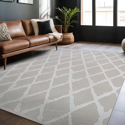 Modern Indoor Rug Diamond 9x12 Area Rugs - Image 7
