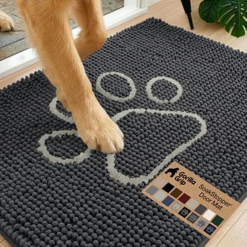 GORILLA GRIP SoakSTOPPER Indoor Door Mat by GorillaGrip
