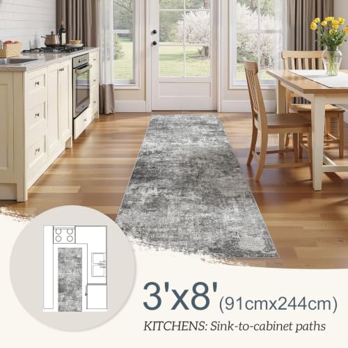 DMOYEST 3x8 Washable Runner Rug - Image 3