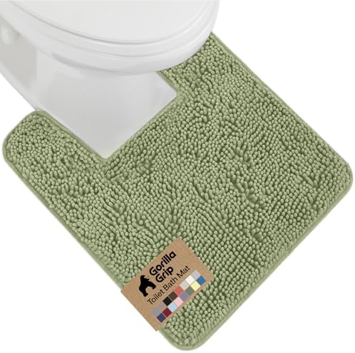 GORILLA GRIP Chenille Bath Rug Mat by GorillaGrip